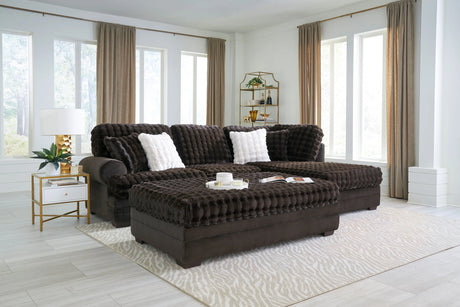 Kama Espresso Contemporary Sectional from Happy Homes - Luna Furniture