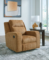 Kanlow Honey Recliner from Ashley Furniture - Luna Furniture