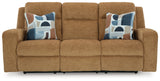 Kanlow Honey Reclining Sofa from Ashley - Luna Furniture