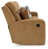 Kanlow Honey Reclining Sofa from Ashley - Luna Furniture