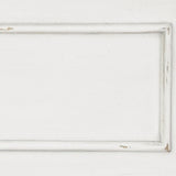 Kanwyn Queen Panel Bed with Mirrored Dresser and Chest in Whitewash from Ashley - Luna Furniture