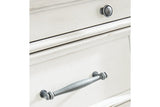 Kanwyn Whitewash Dresser and Mirror from Ashley - Luna Furniture