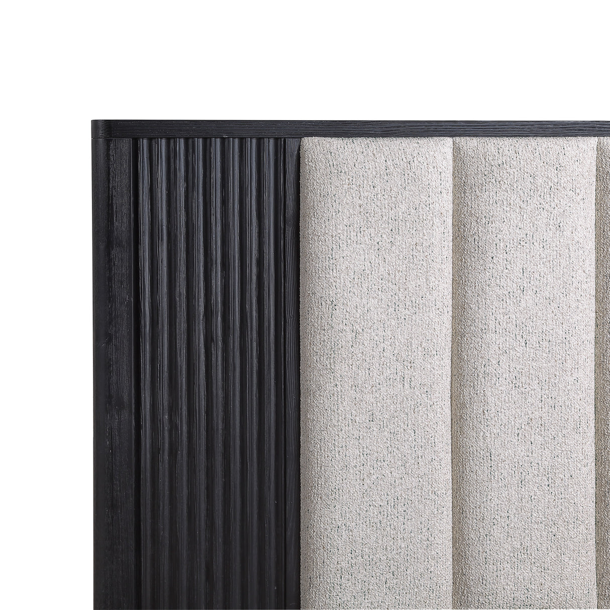 Kara Black Queen Panel Bed from Crown Mark - Luna Furniture