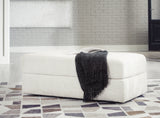 Karinne Linen Loveseat, Oversized Chair and Accent Ottoman from Ashley Furniture - Luna Furniture