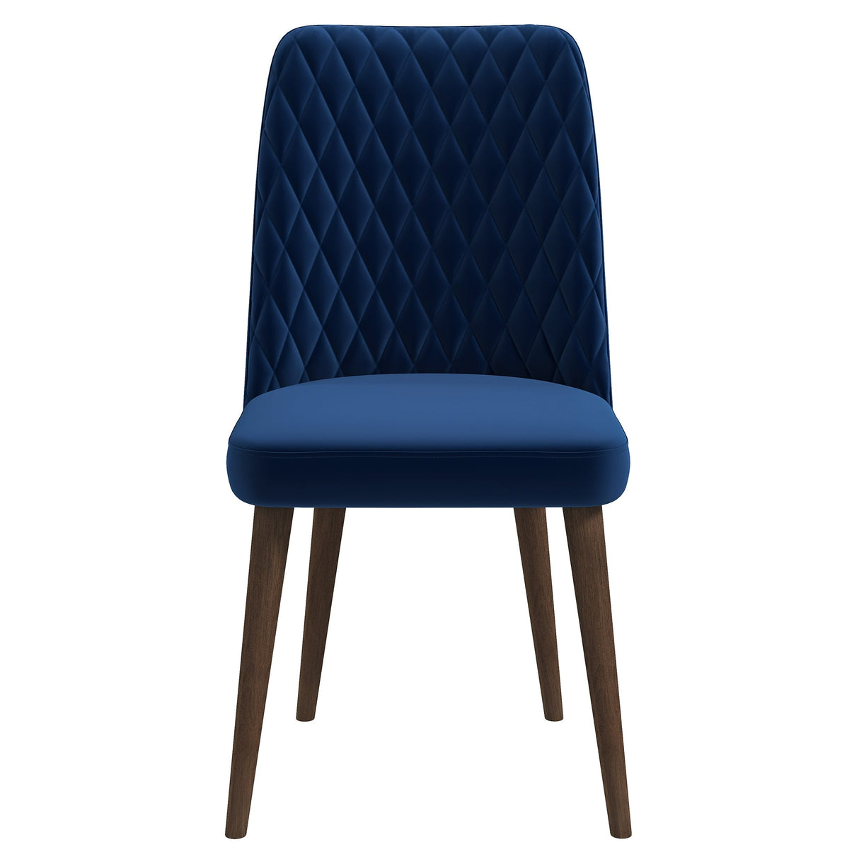 Katie Navy Blue Velvet Dining Chair from Ashcroft Furniture - Luna Furniture