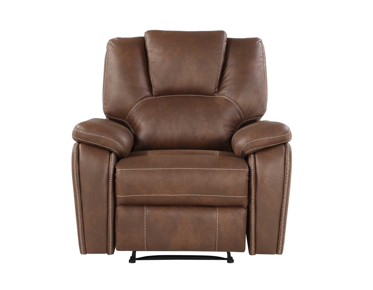 Katrine Brown Manual Recliner from Steve Silver - Luna Furniture