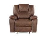 Katrine Brown Manual Recliner from Steve Silver - Luna Furniture