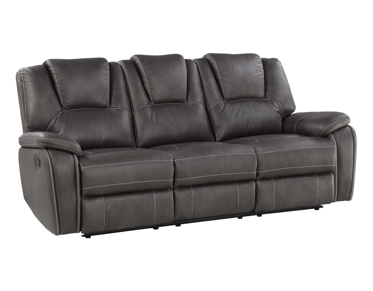 Katrine Charcoal 3-Piece Reclining Living Room Set from Steve Silver - Luna Furniture