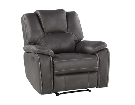 Katrine Charcoal 3-Piece Reclining Living Room Set from Steve Silver - Luna Furniture