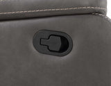 Katrine Charcoal Manual Reclining Loveseat from Steve Silver - Luna Furniture