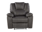 Katrine Charcoal Recliner Chair from Steve Silver - Luna Furniture
