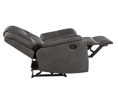 Katrine Charcoal Recliner Chair from Steve Silver - Luna Furniture