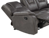Katrine Charcoal Reclining Sofa from Steve Silver - Luna Furniture