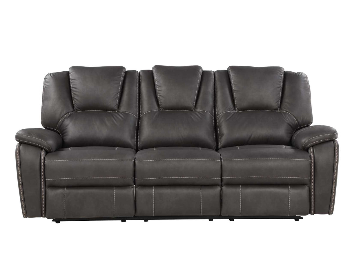 Katrine Charcoal Reclining Sofa from Steve Silver - Luna Furniture