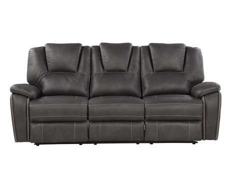 Katrine Charcoal Reclining Sofa from Steve Silver - Luna Furniture