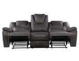 Katrine Charcoal Reclining Sofa from Steve Silver - Luna Furniture