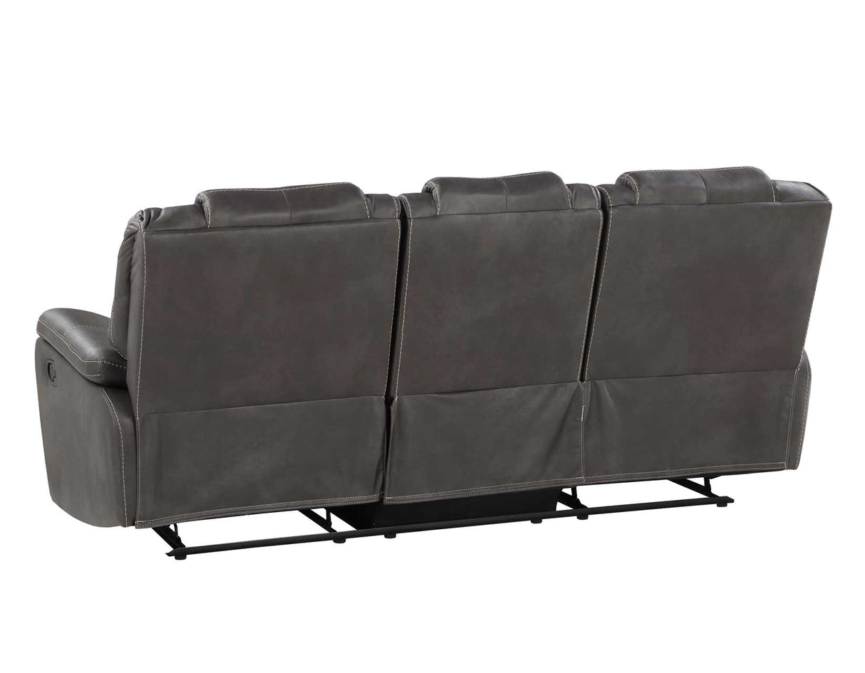 Katrine Charcoal Reclining Sofa from Steve Silver - Luna Furniture