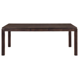 Kavanaugh Dark Brown 5-Piece 78" Extendable Dining Table from Homelegance - Luna Furniture