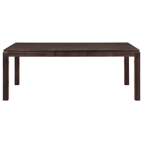 Kavanaugh Dark Brown 5-Piece 78" Extendable Dining Table from Homelegance - Luna Furniture