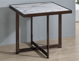 Kayley 23.25″ Sintered Stone End Table from Steve Silver - Luna Furniture