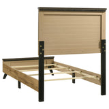 Kaywood Natural Pine 51-inch Twin Panel Bed from Coaster - Luna Furniture