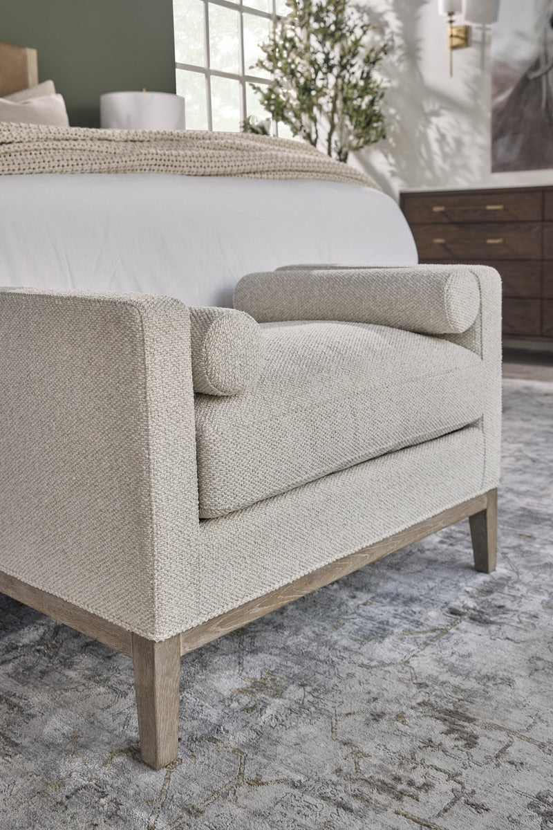 Keaton Upholstered Accent Stool from Essentials For Living - Luna Furniture