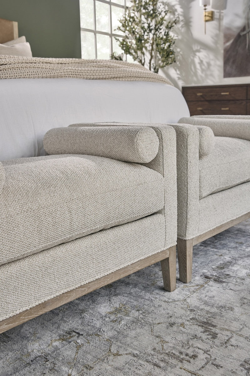 Keaton Upholstered Accent Stool from Essentials For Living - Luna Furniture