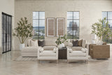 Keaton Upholstered Accent Stool from Essentials For Living - Luna Furniture