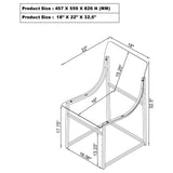 Keeling Chrome 5-Piece Round Glass Top Acrylic Dining Set from Coaster - Luna Furniture