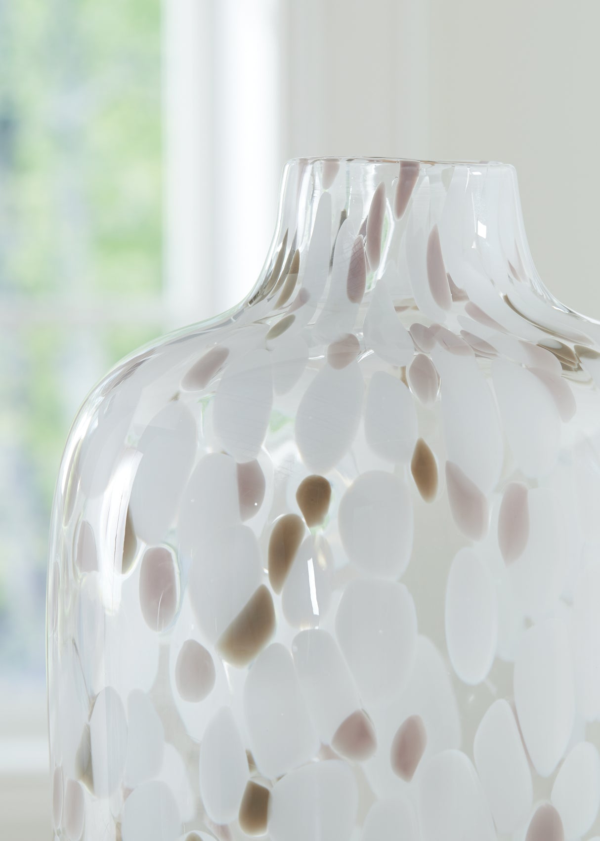 Keelton White/Taupe/Pink Vase from Ashley - Luna Furniture