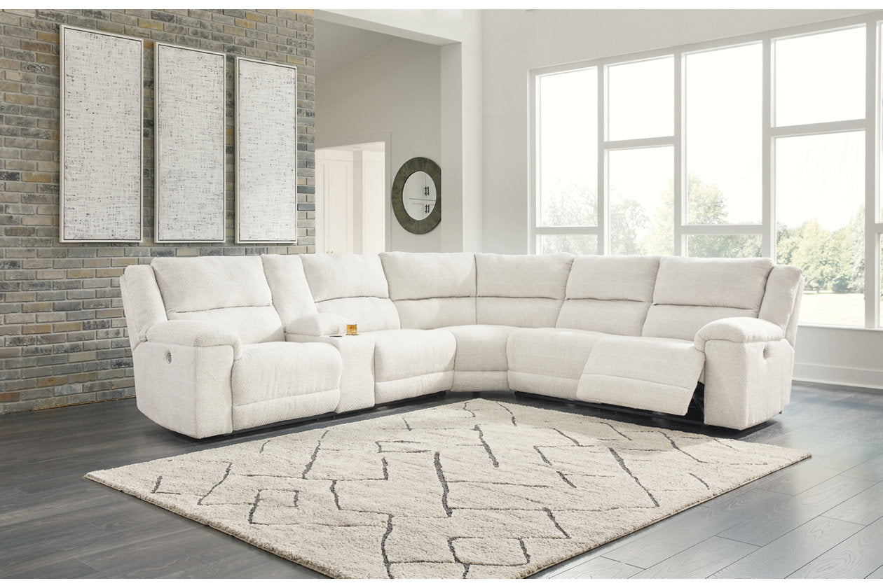 Keensburg Linen 3-Piece Power Reclining Sectional 61807S1 – Luna
