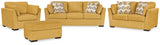 Keerwick Sofa, Loveseat, Chair and Ottoman in Sunflower from Ashley - Luna Furniture