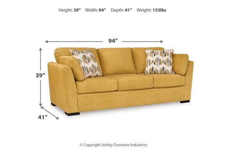Keerwick Sofa, Loveseat, Oversized Chair and Ottoman from Ashley - Luna Furniture