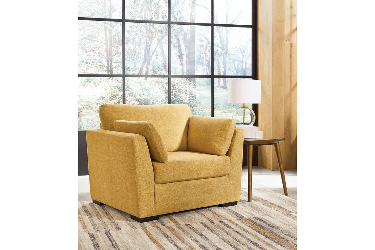 Keerwick Sofa, Loveseat, Oversized Chair and Ottoman from Ashley - Luna Furniture