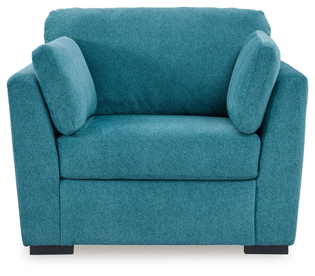 Keerwick Teal Sofa and Oversized Chair from Ashley - Luna Furniture