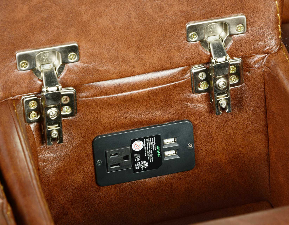 Keily Brown Manual Glider Reclining Loveseat from Steve Silver - Luna Furniture