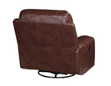 Keily Brown Manual Swivel Glider Recliner from Steve Silver - Luna Furniture