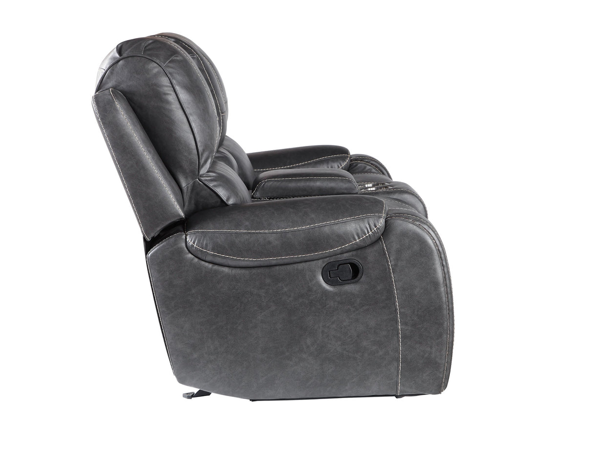 Keily Gray Manual Swivel Glider Recliner from Steve Silver - Luna Furniture
