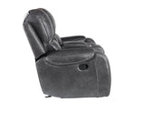 Keily Gray Manual Swivel Glider Recliner from Steve Silver - Luna Furniture