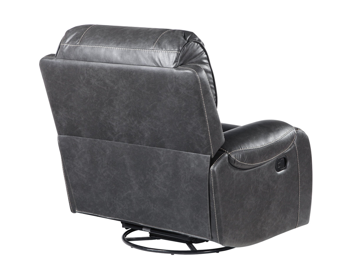 Keily Gray Manual Swivel Glider Recliner from Steve Silver - Luna Furniture