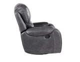 Keily Gray Manual Swivel Glider Recliner from Steve Silver - Luna Furniture