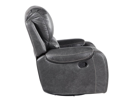 Keily Gray Manual Swivel Glider Recliner from Steve Silver - Luna Furniture