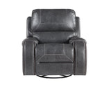 Keily Gray Manual Swivel Glider Recliner from Steve Silver - Luna Furniture