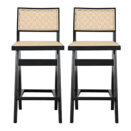 Keira Rattan Bar Stool (Set of 2) from Midinmod - Luna Furniture