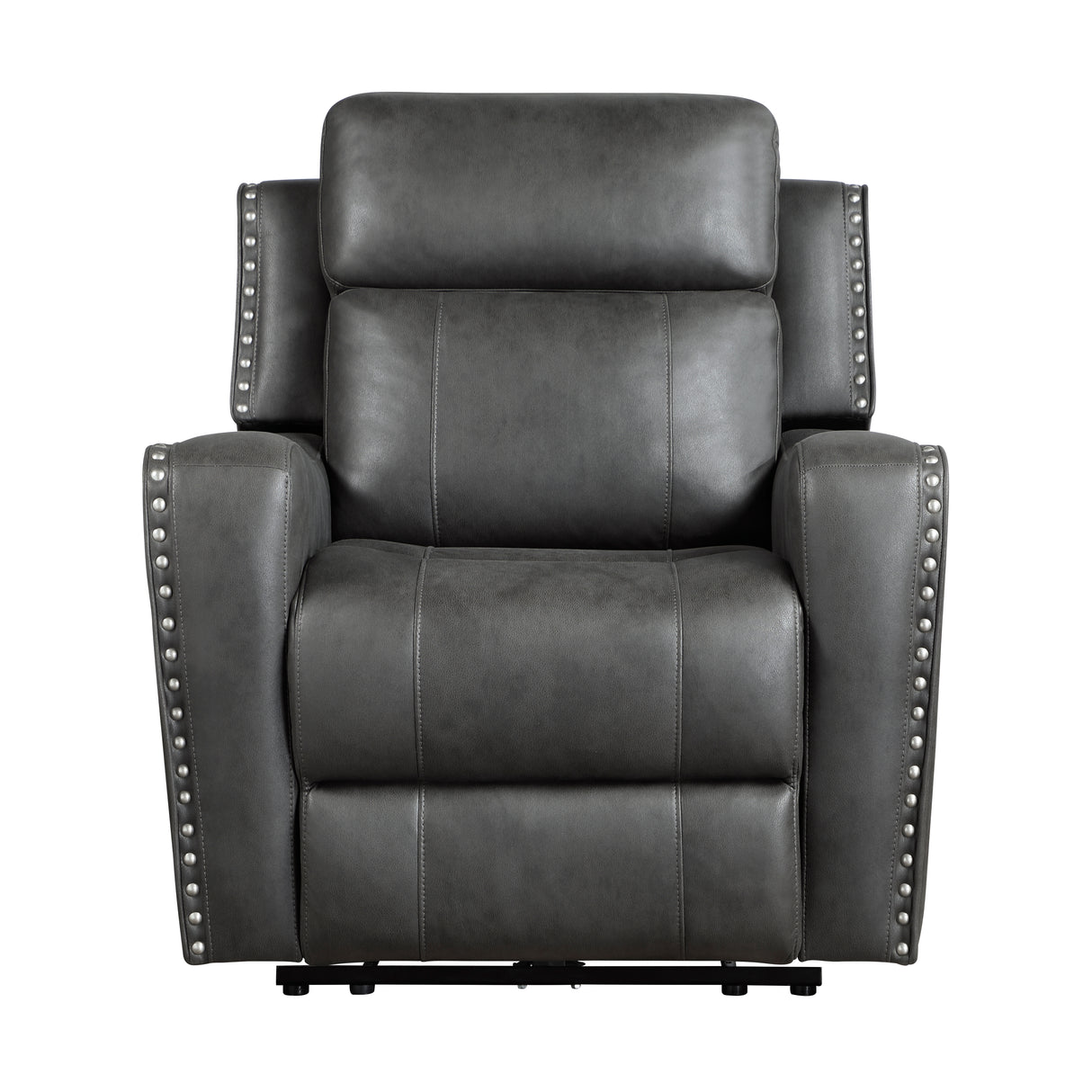 Kellen Smoky Gray Reclining Chair from Homelegance - Luna Furniture