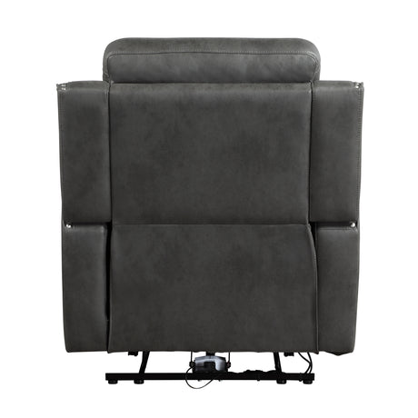 Kellen Smoky Gray Reclining Chair from Homelegance - Luna Furniture