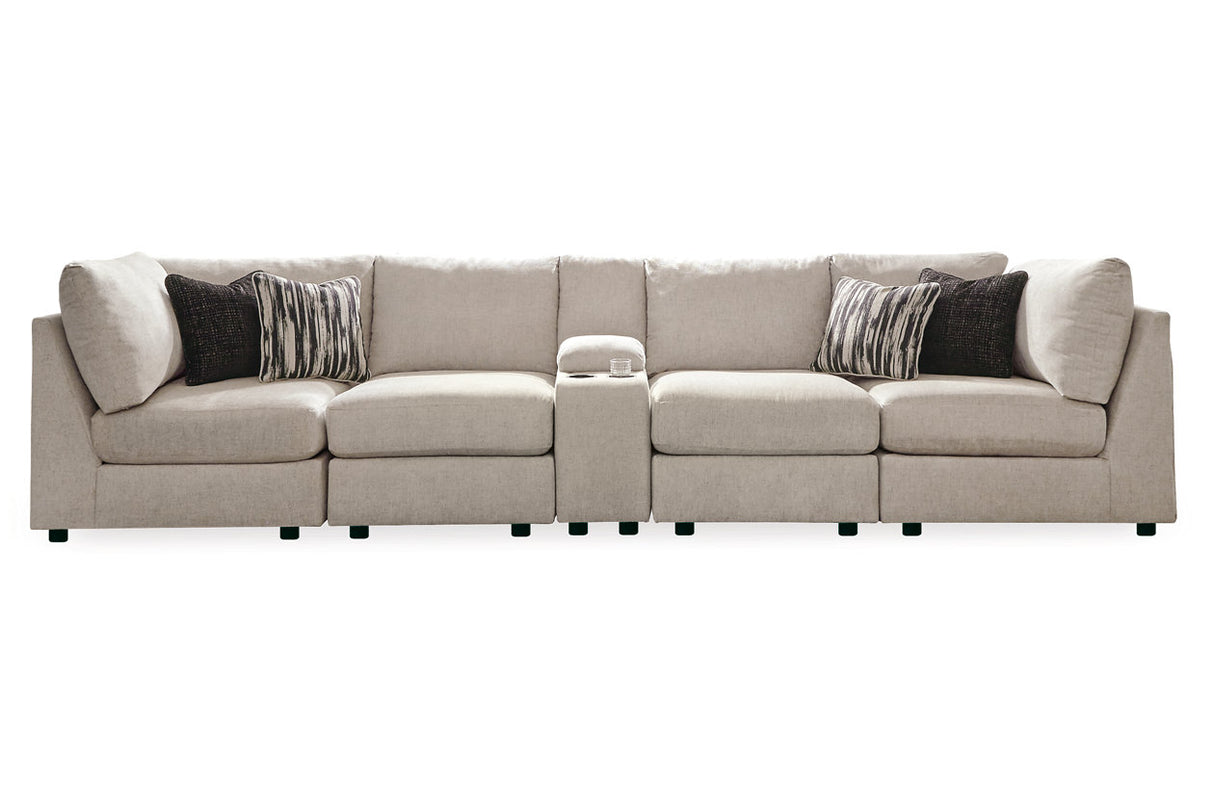Kellway Bisque 5-Piece Sectional from Ashley - Luna Furniture