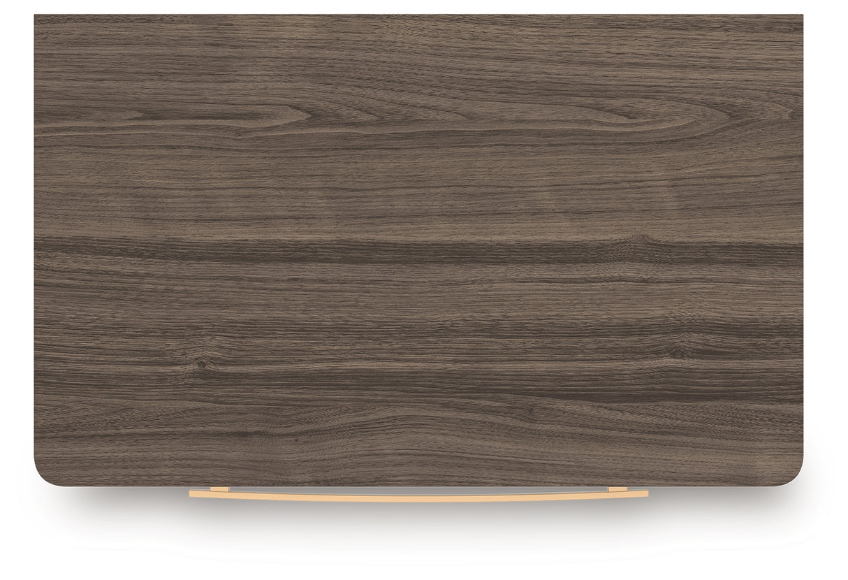 Kendanport Brown/White Nightstand from Ashley - Luna Furniture