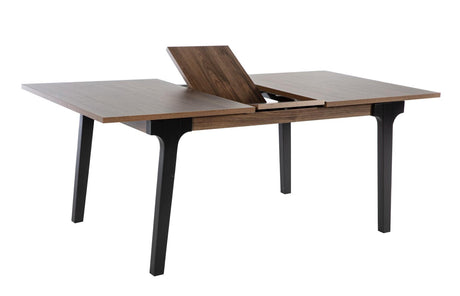 Kennedy Light Walnut Expandable Dining Table from Bellona - Luna Furniture