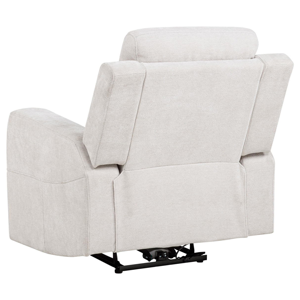 Kennett Ivory 3-Piece Chenille Power Reclining Living Room Set from Coaster - Luna Furniture
